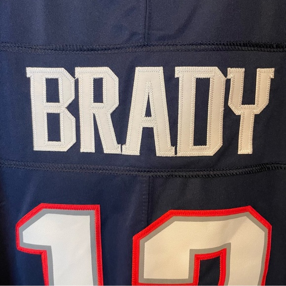 Nike New England Patriots Tom Brady #12 NFL On Field Jersey Men's Size M - Picture 11 of 15
